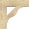 Ekena Millwork Funston Block Rough Sawn Bracket, Douglas Fir, 4"W x 18"D x 18"H BKT04X18X18FST05RDF - alternate 2